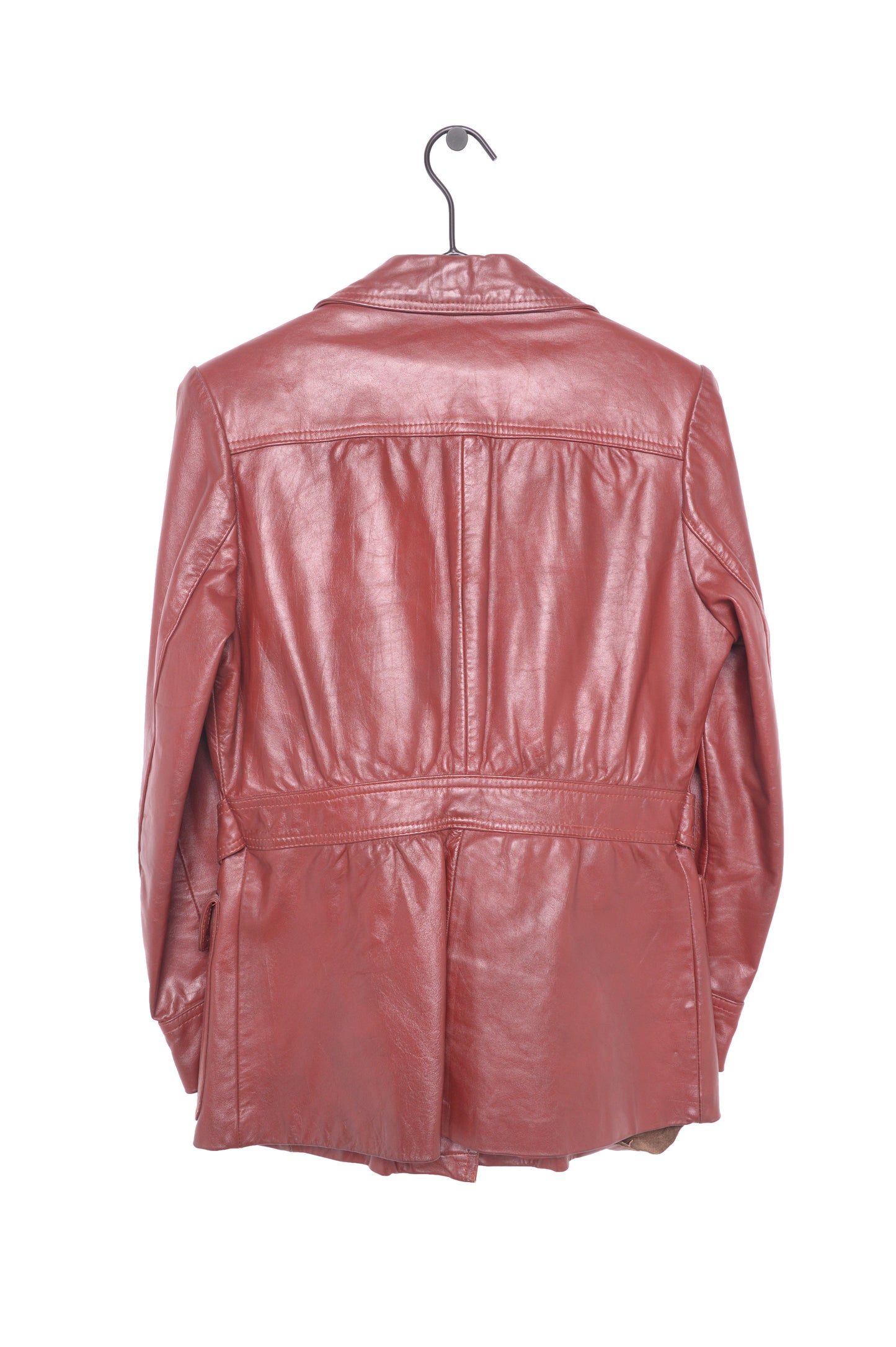 1980s Berman's Belted Leather Jacket