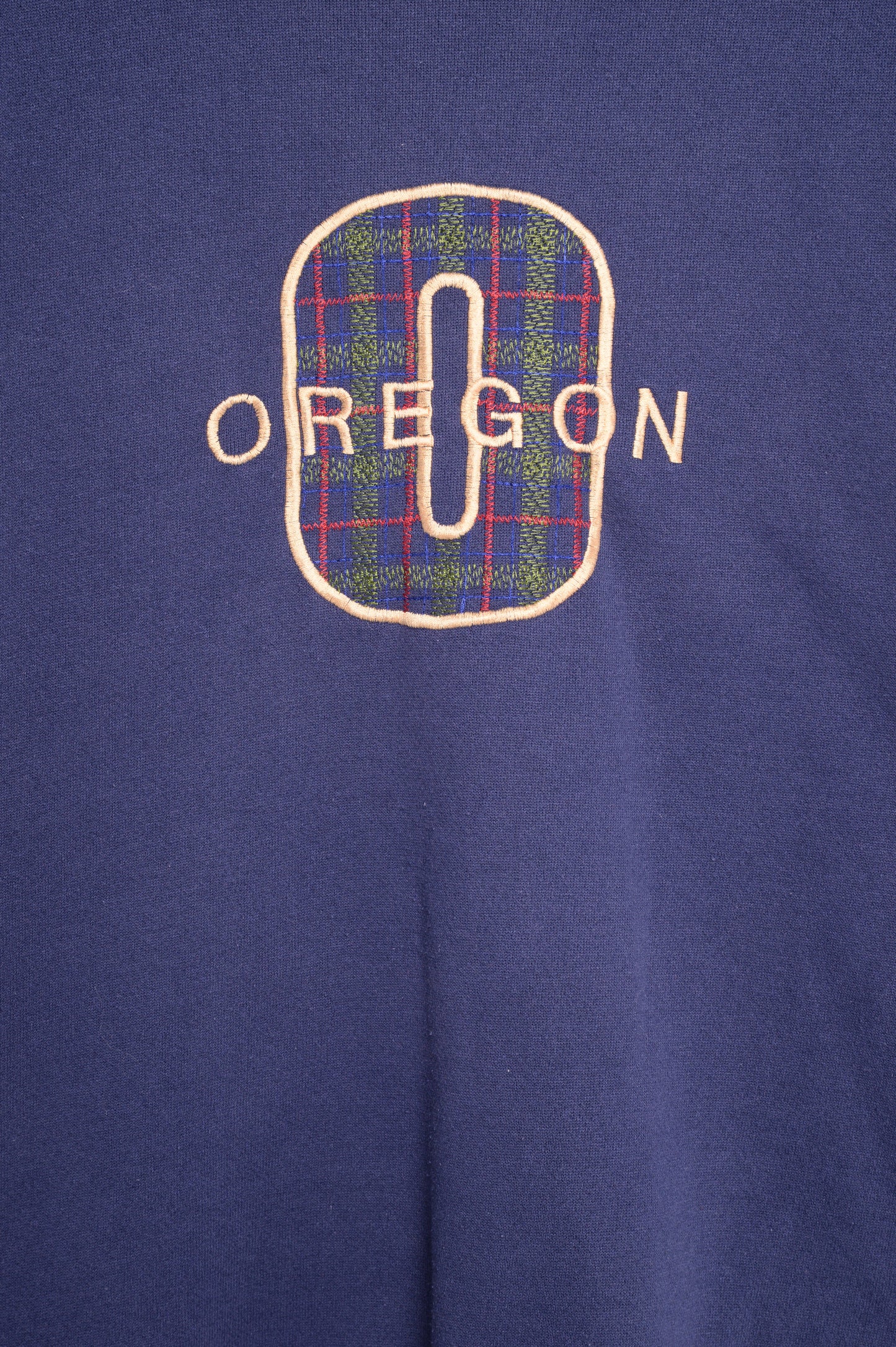 1990s Faded Embroidered Oregon Sweatshirt