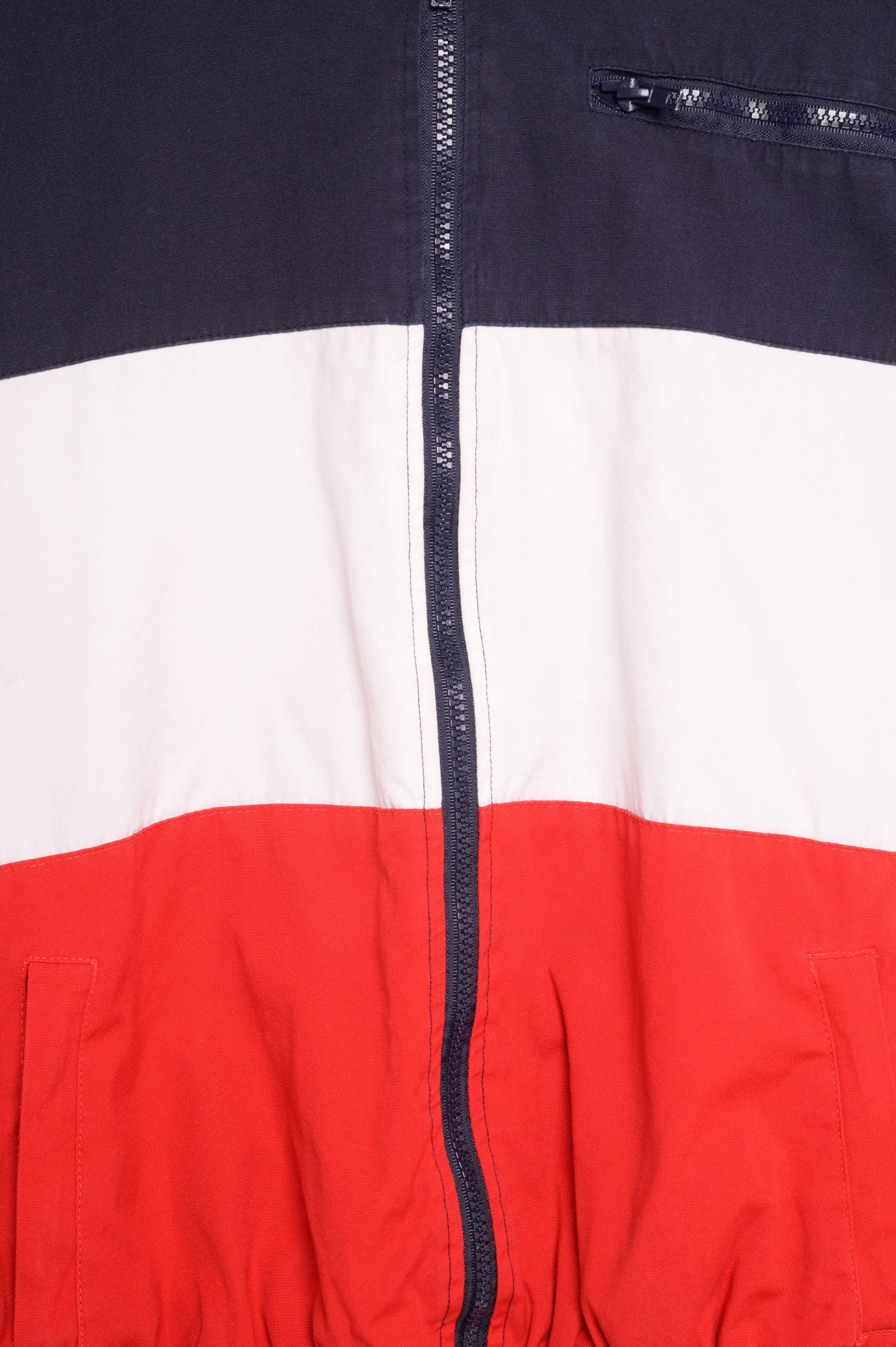1990s Colorblock Hooded Jacket