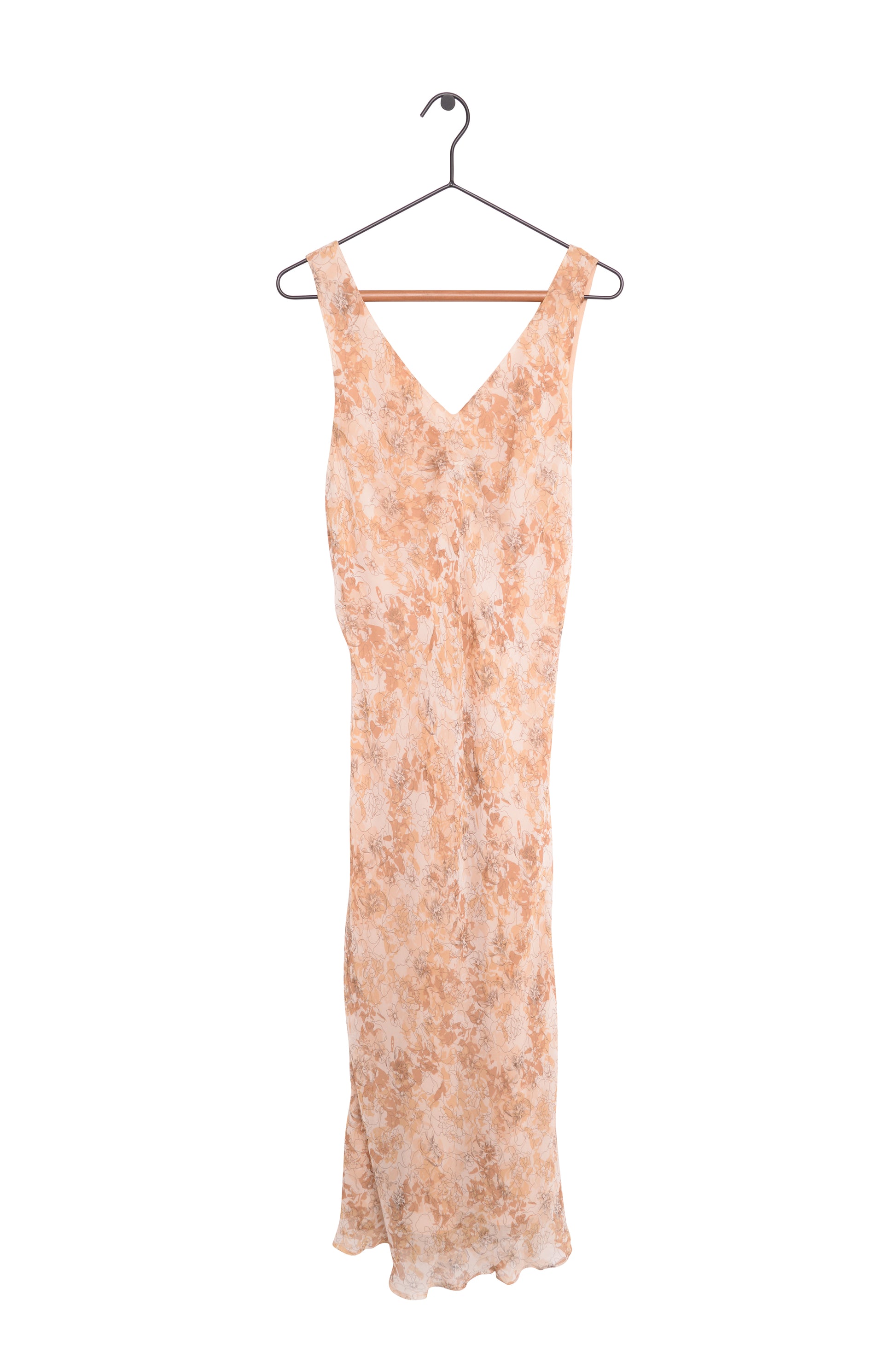 Y2K Silk Floral Maxi Dress The Vintage Twin Y2K Silk Floral Maxi Dress The Vintage Twin