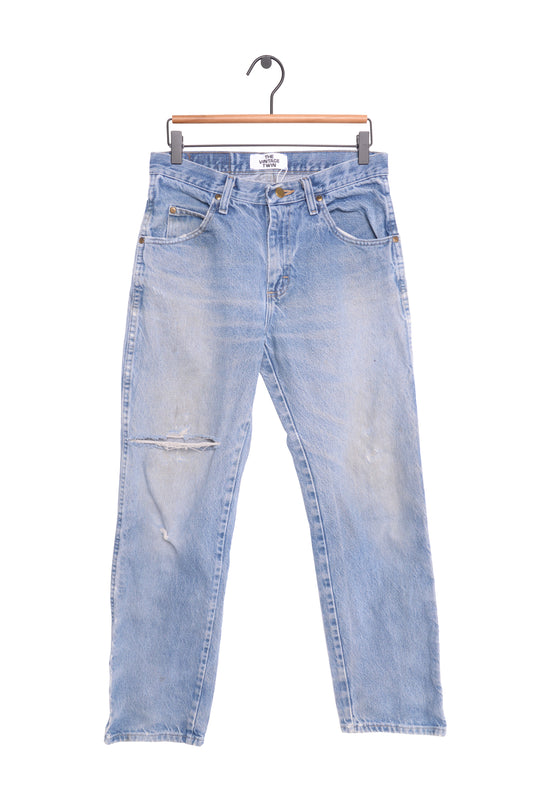 Faded Straight Wrangler Jeans