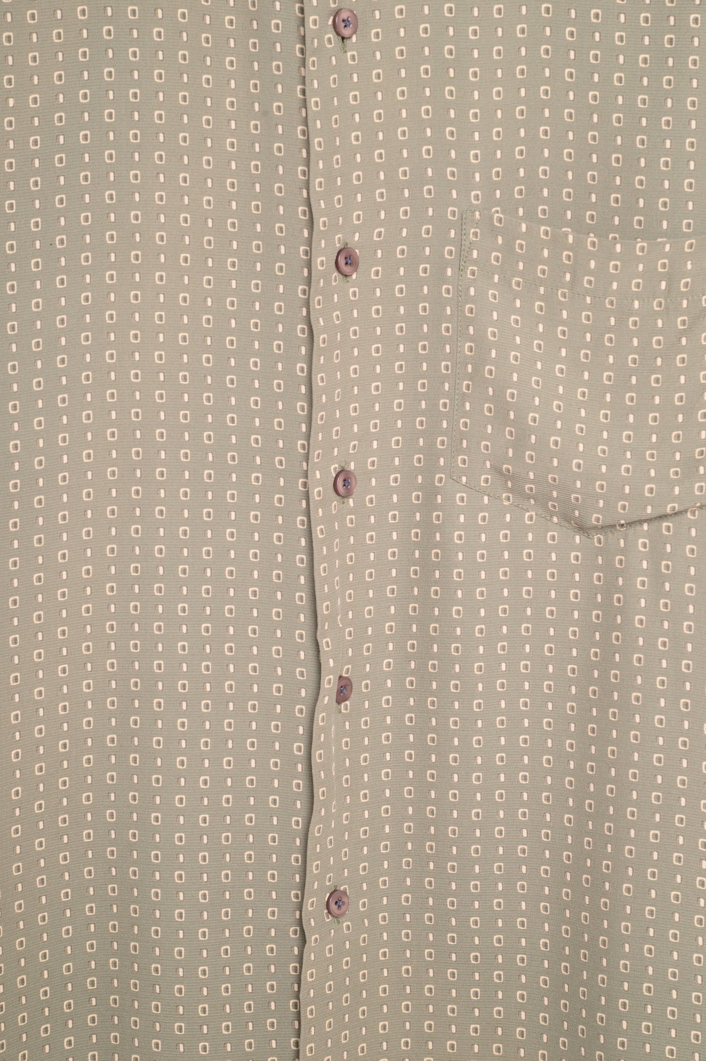 1990s Squares Silk Button Down