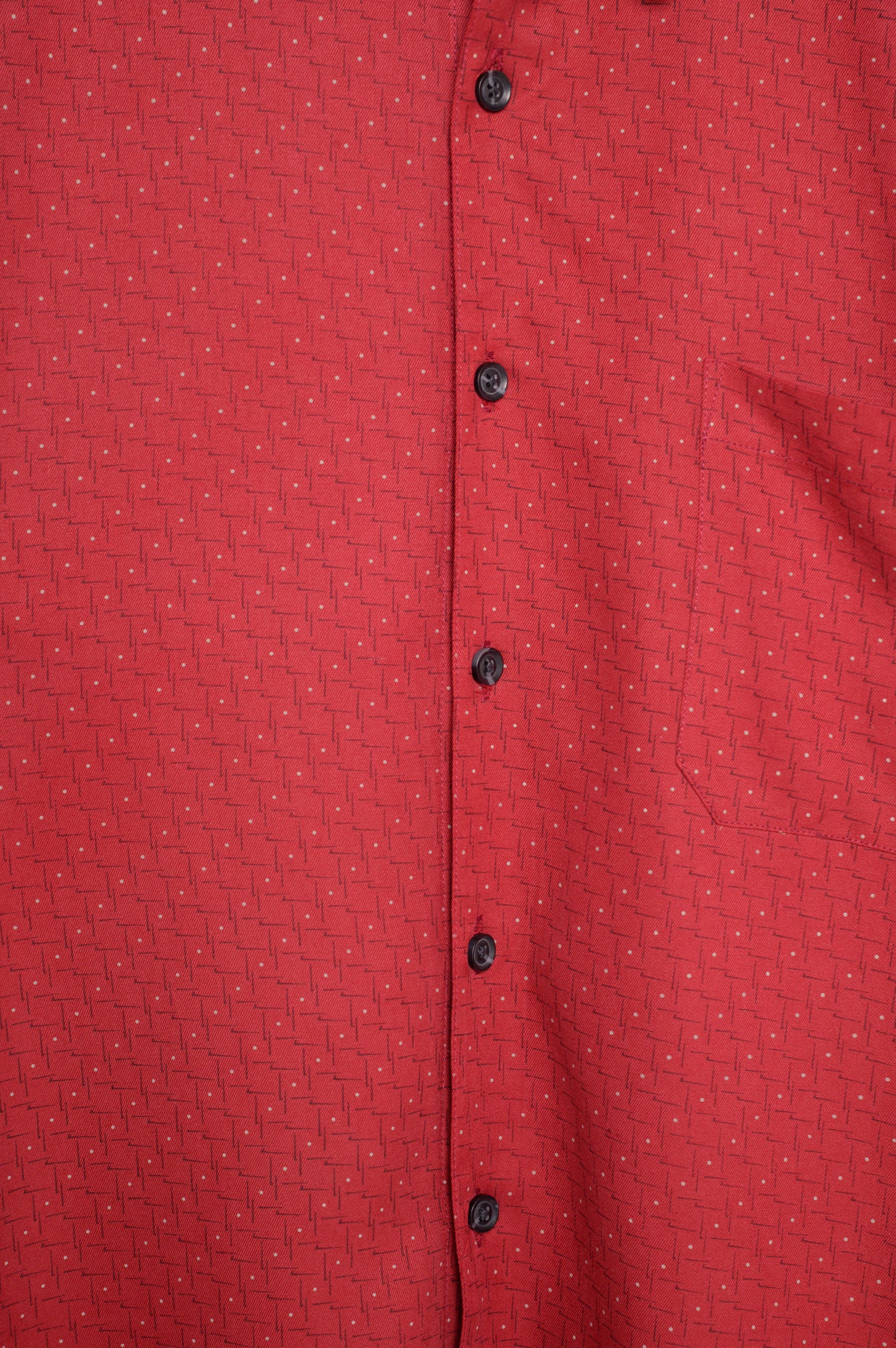 Dotted Silk Button Down