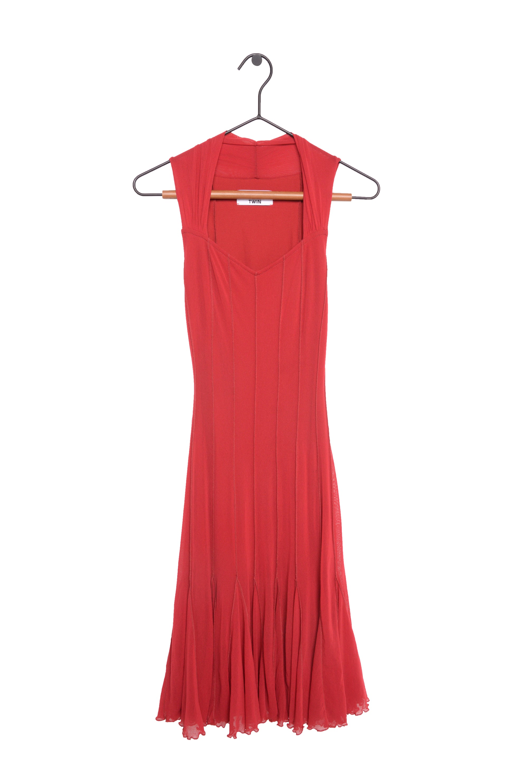 Y2K Ruffle Maxi Dress The Vintage Twin Y2K Ruffle Maxi Dress The Vintage Twin