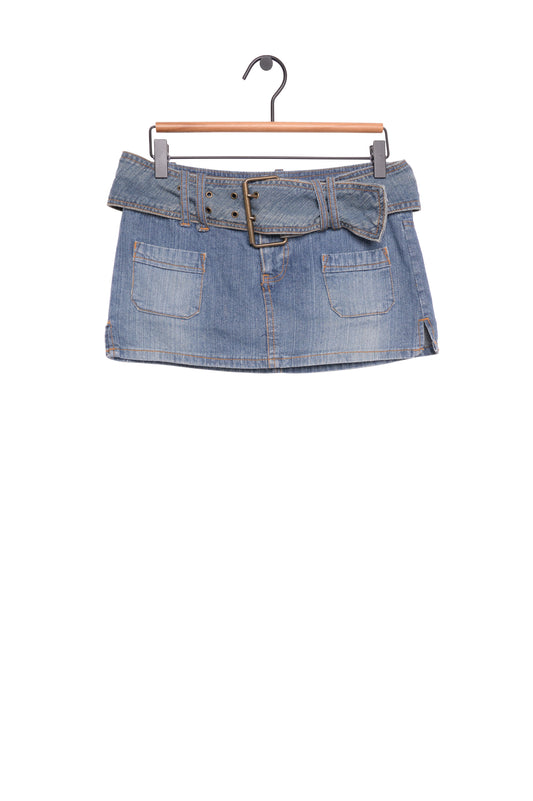 Y2K Delia*s Micro Mini Denim Skirt