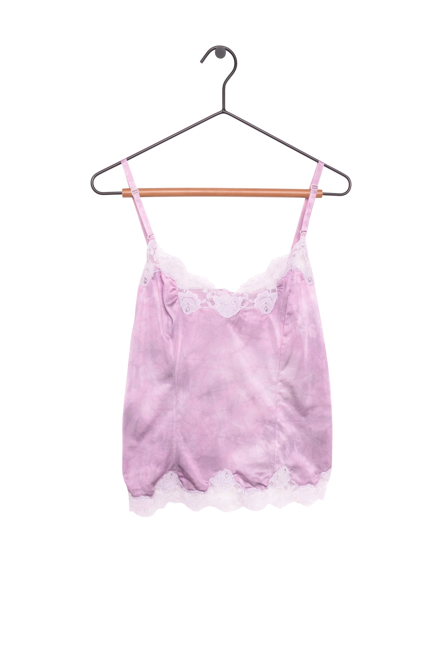 Hand-Dyed Lace Slip Top
