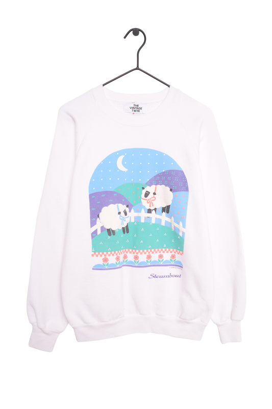 1990s Steamboat Sheep Sweatshirt USA